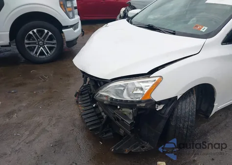 2015 Nissan Sentra Sv z USA, uszkodzony, nr VIN 3N1AB7AP9FL644615